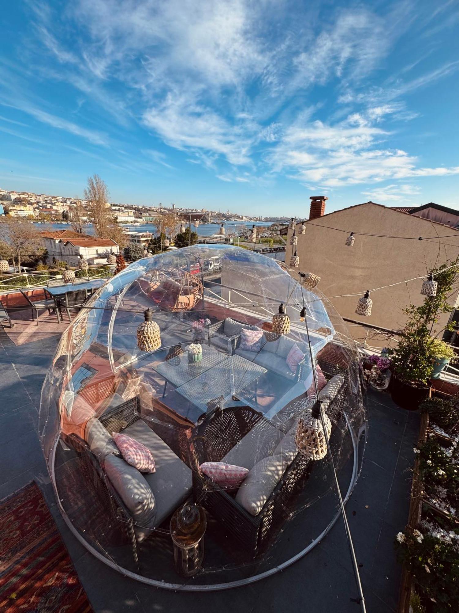Case de vacanță Waterfront By The Tram - Private Terrace With Dome & Golden Horn View In Fatih Istanbul